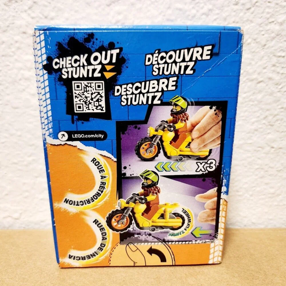 NEW LEGO 60297 City Stuntz Fly wheel Motorcycle Minifigure CHRISTMAS STOCKING ST